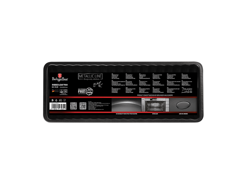 Berlinger BH-7638 Őzgerincforma, Burgundy