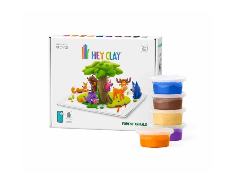 Hey Clay Nagy gyurmaszett - Erdei állatok (18011CEE)