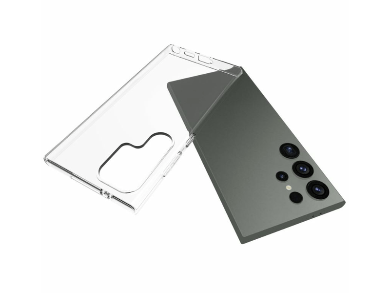Samsung  S24 Ultra szilikon tok,Átlátszó