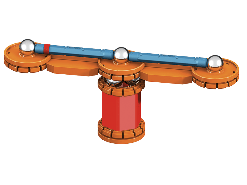 Geomag Mechanics Magnetic Motion Compass Mágneses építőjáték, 35 db (20GMG00770)