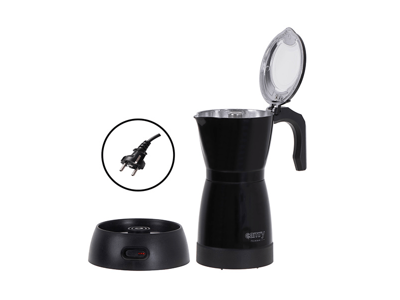 Camry CR 4415 Elektromos kotyogós kávéfőző, fekete