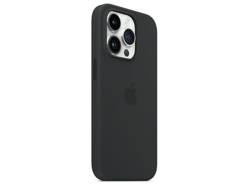 Apple MagSafe iPhone 14 Pro-szilikontok, éjfekete (MPTE3ZM/A)