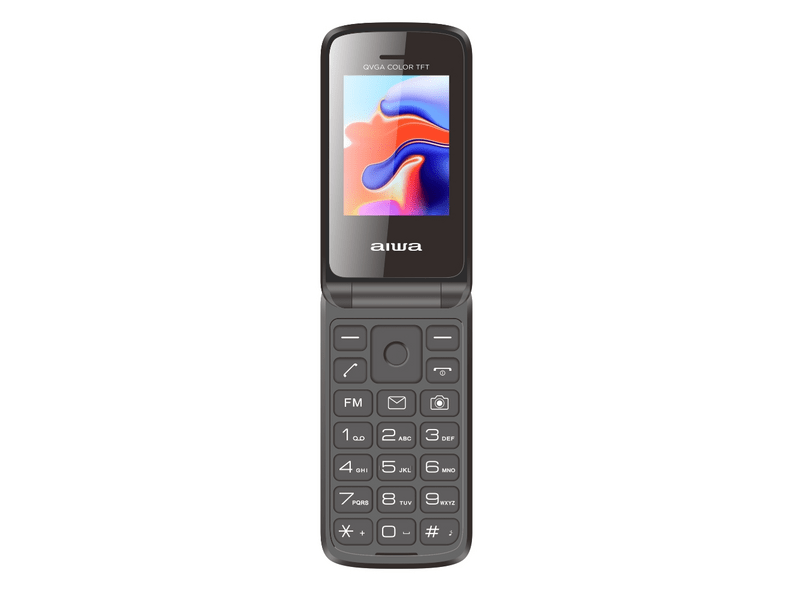 Aiwa FP-30/BK DualSIM Flip mobiltelefon, fekete