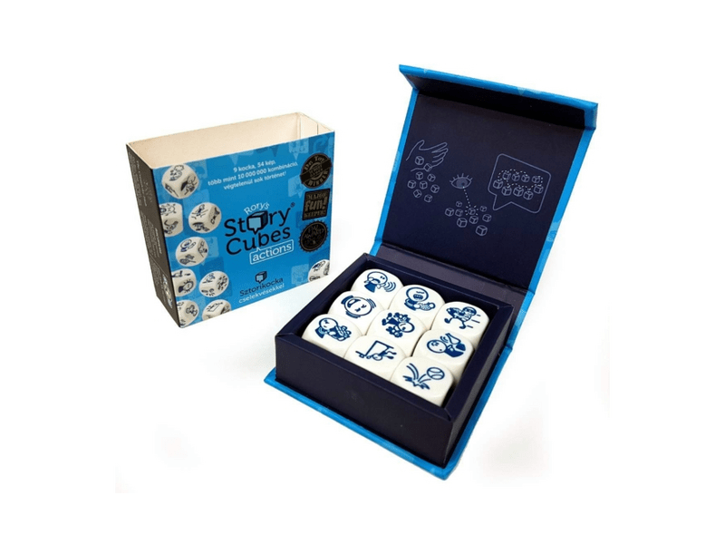 Sztorikocka Cselekvésekkel Társasjáték (31678)