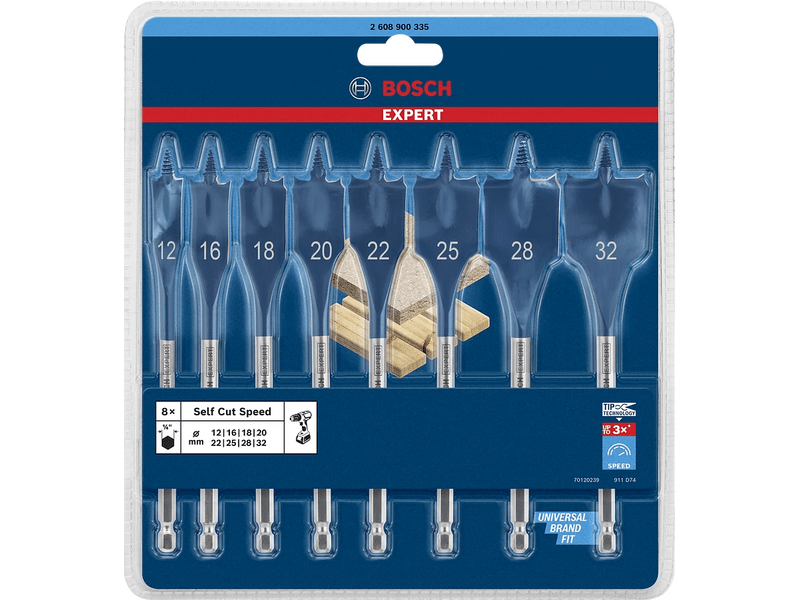 Bosch EXPERT Self Cut set glodala, 8 kom (2608900335)