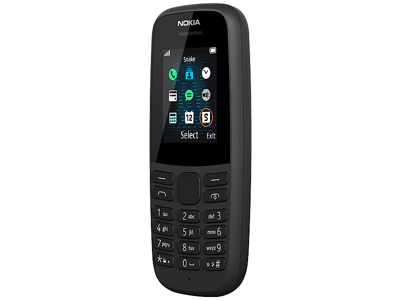Nokia 105 Mobiltelefon, fekete + Yettel csomag