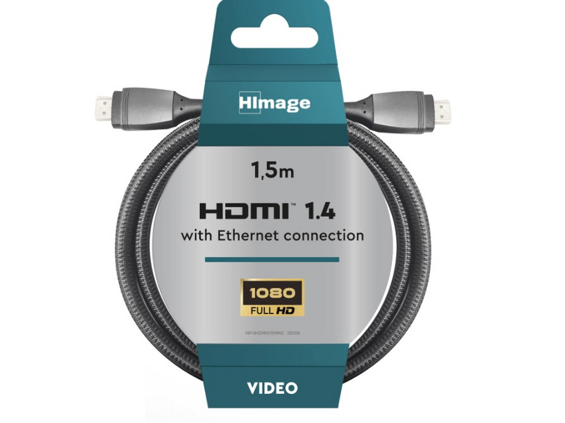 HImage HDMI 1.4 kabel, 1,5 m (HIP14HDMIX15MMG)