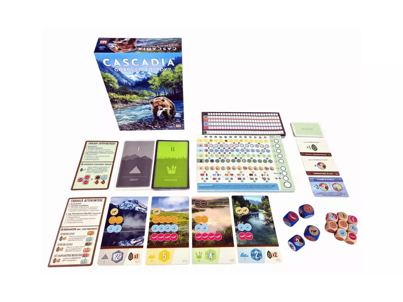 Cascadia – Gördülő folyók Társasjáték (10007)
