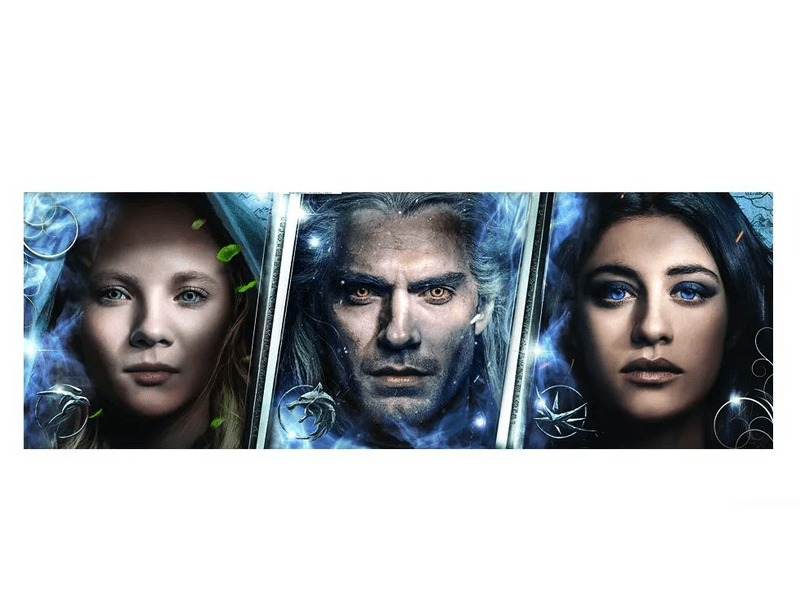 Clementoni The Witcher Panoráma puzzle, 1000 db (39593)