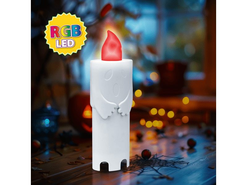 Family 56551 Halloween-i LED-es gyertya - szellem