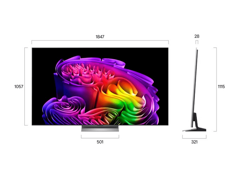 LG OLED83G61LW 83