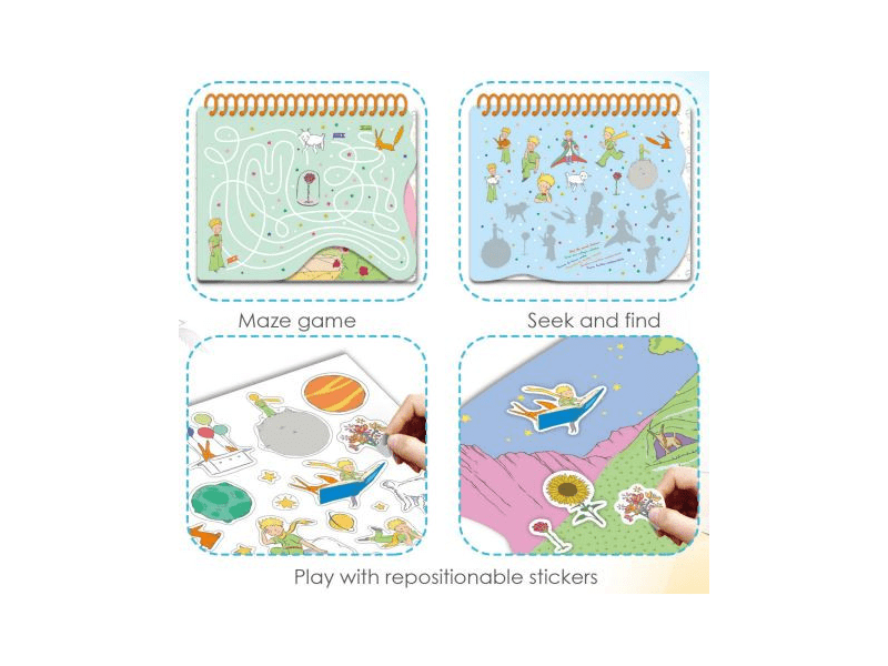 A kis herceg – Mágikus vízzel festő könyv (TLP244103)