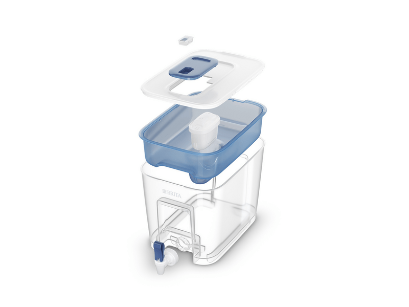 Brita 1052805 Flow XXL spremnik za filtriranje vode, 8,2 l, plavi