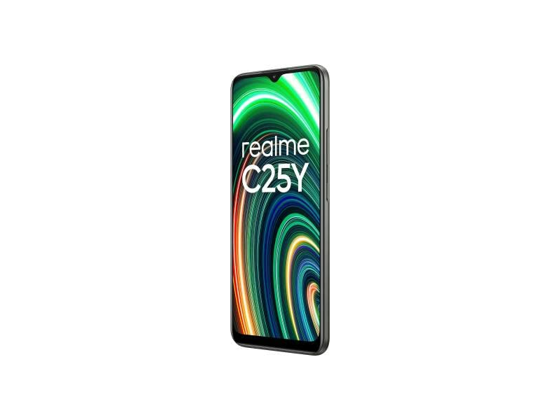 Realme C25Y 4/128GB Okostelefon, metálszürke