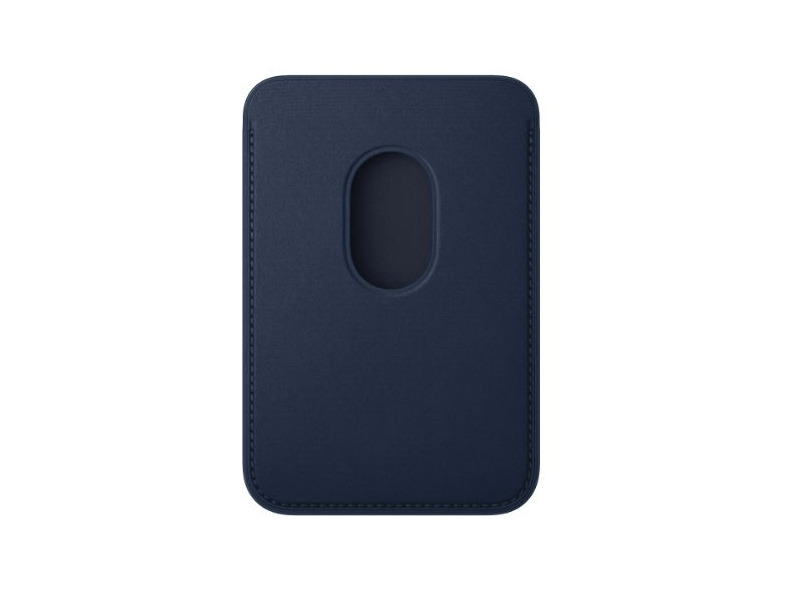 Apple MagSafe iPhone FineWoven szövettárca, mélykék (MA6X4ZM/A)