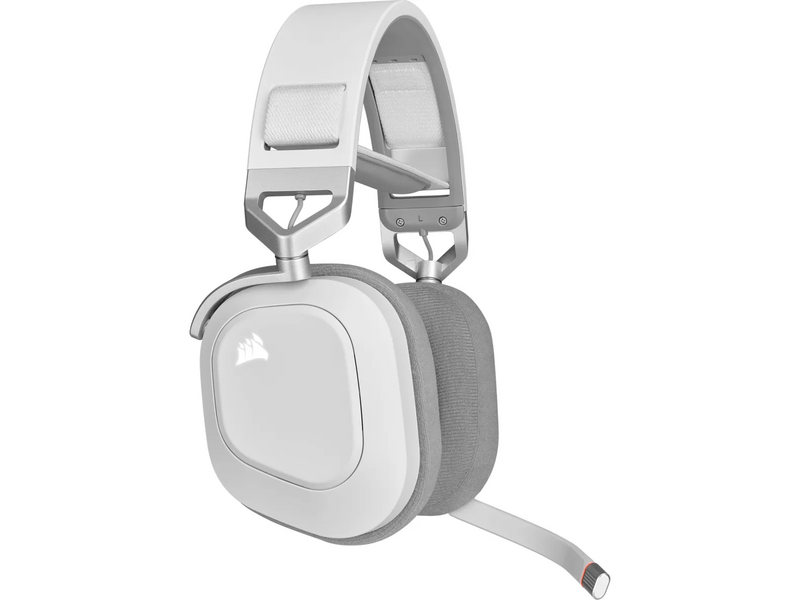 Corsair HS80 RGB Wireless Headset, fehér (CA-9011236-EU)