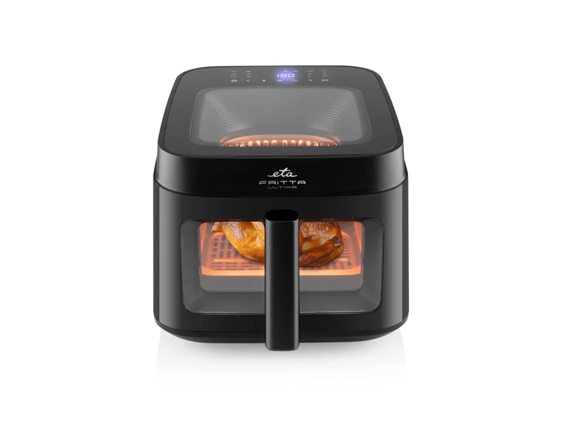 Eta Fritta Ultima 7168 90000 Forrólevegős sütő, fekete