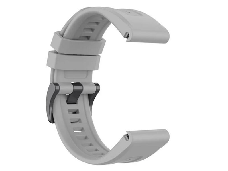 Gigapack Garmin Epix Pro/Fenix 20mm Szilikon Pótszíj, világosszürke (149208)