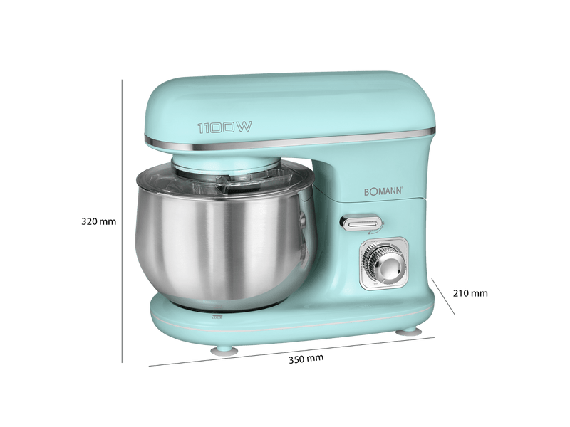 Bomann KM 6030 CB Konyhai robotgép, mentazöld