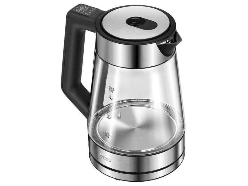 MPM MCZ-116 Vízforraló, üveg/rozsdamentes acél