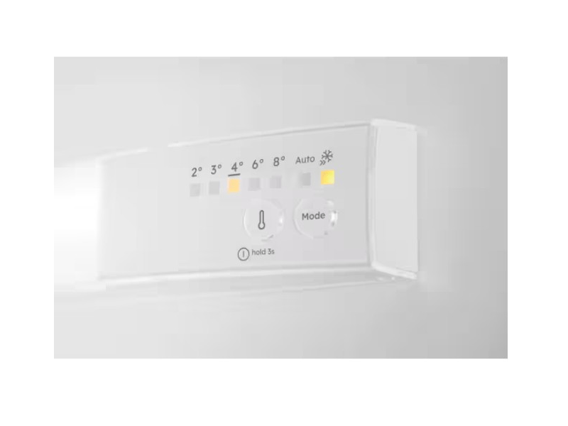 Electrolux ENA7NE18S Beépíthető kombinált hűtőszekrény
