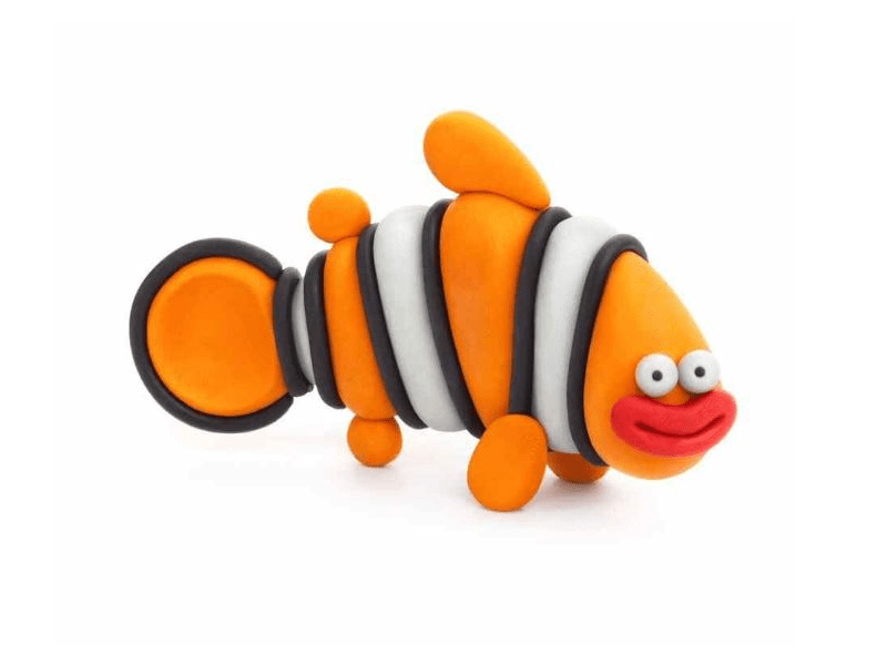 Hey Clay 1-es gyurma szett - Bohóchal (50124CEE)