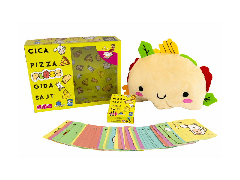 Cica, pizza, plüss, gida, sajt (BLU34872)
