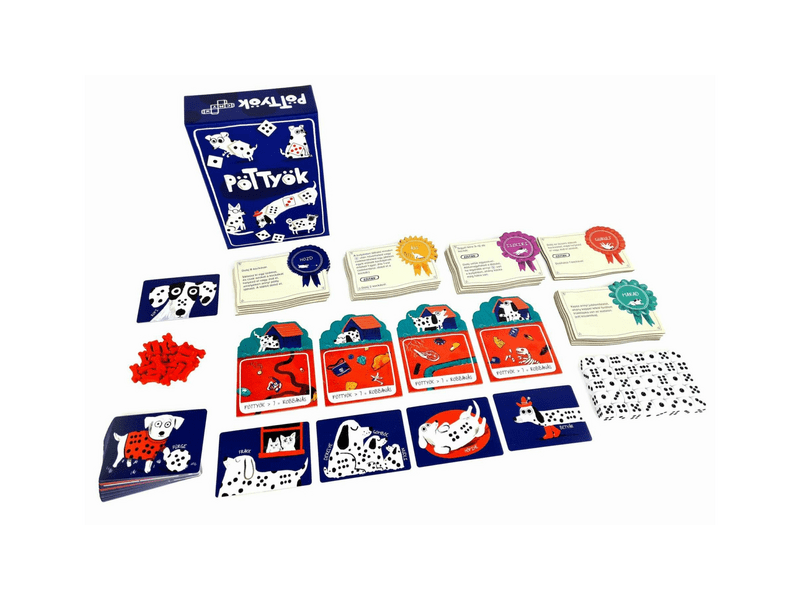 Pöttyök társasjáték (ASM34692)