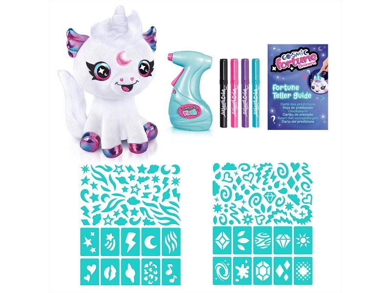 Airbrush Plush kozmički jednorog u boji (AIR028)