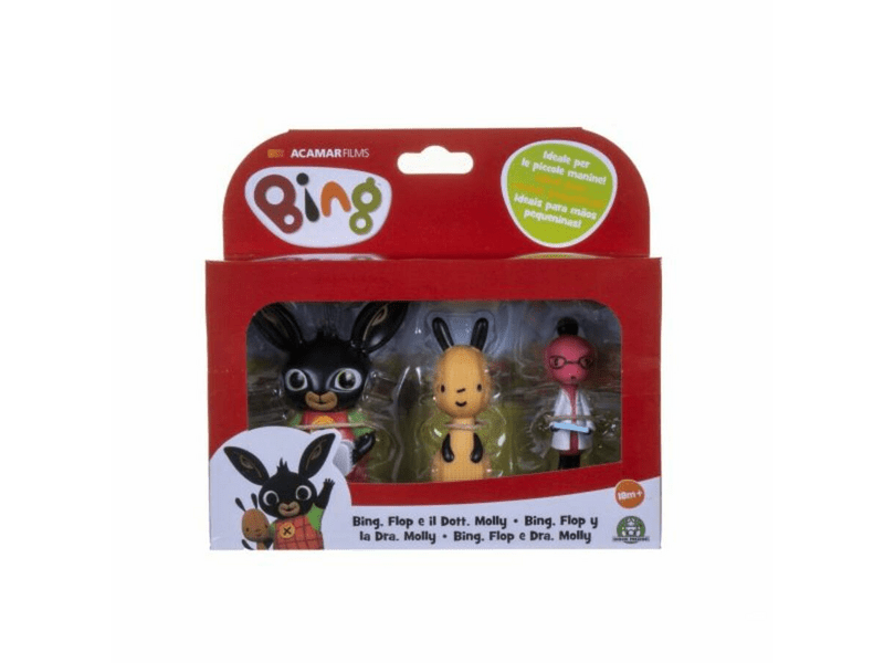 Bing és barátai 3 db-os műanyag figura szett (3675)