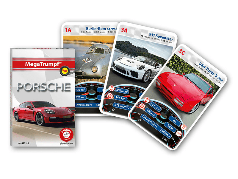 Piatnik MegaTrumpf Porsche kártyajáték (423918)