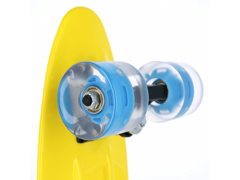 Spokey Fish gördeszka, sárga (41807)