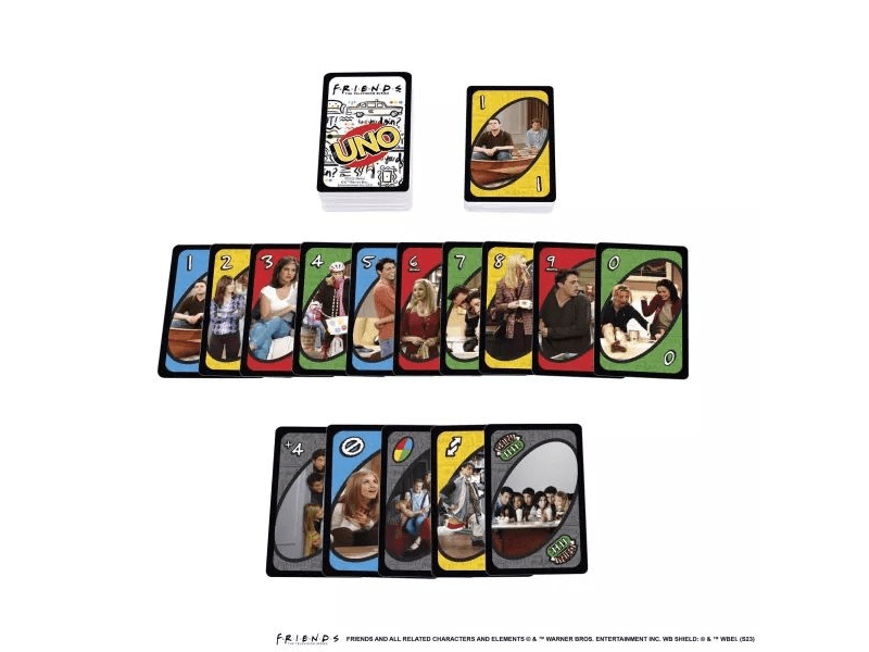 UNO Jóbarátok kártyajáték (HJH35)