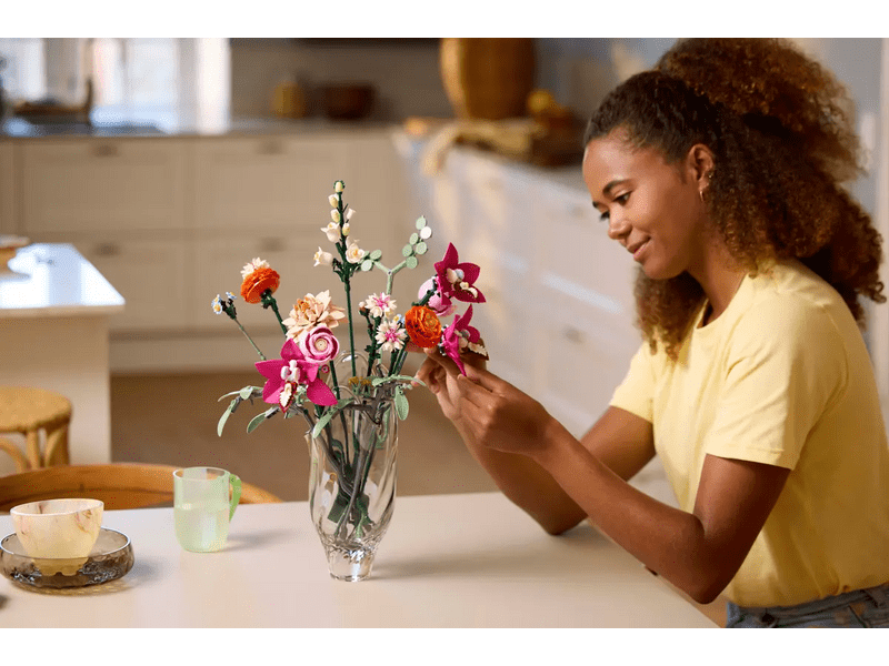 LEGO® Botanicals Rózsaszín virágcsokor (10342)