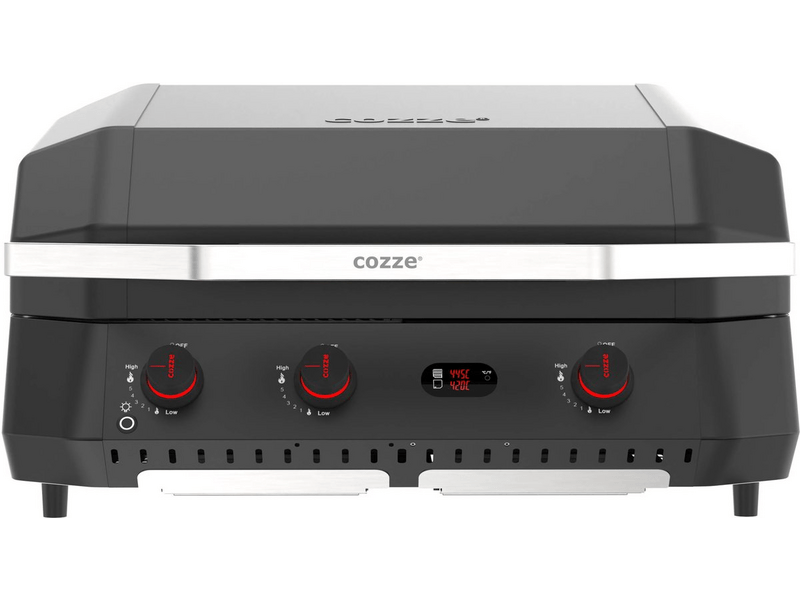 Cozze G-800 Kombinirani plinski roštilj + ploča za roštilj, 3 plamenika (90505)