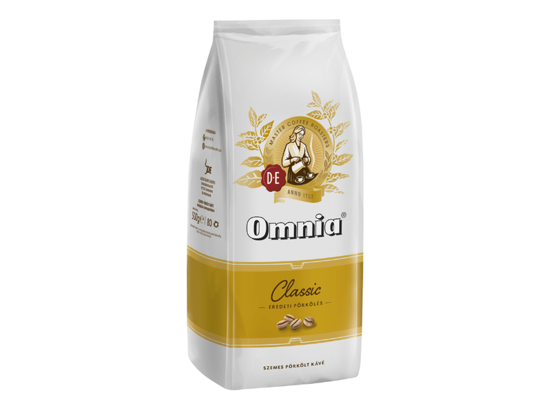 Omnia Classic Szemes kávé, 500g