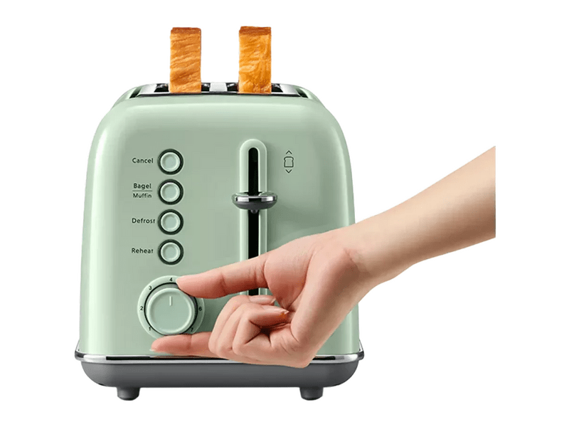 Buydeem DT620E-CG/EU Kenyérpirító, zöld