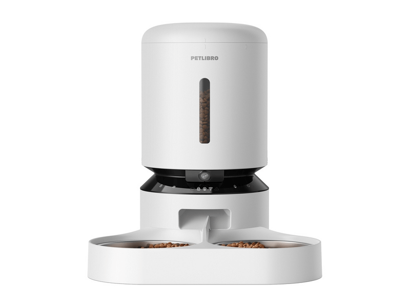 Petlibro Granary WiFi-s eledeladagoló dupla tállal, kamerával, fehér (PL-AF203-36W)