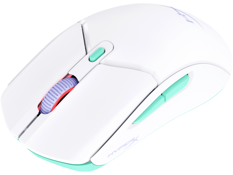 HyperX Pulsefire Haste 2 Core Vezeték nélküli gamer egér, fehér (8R2E7AA)