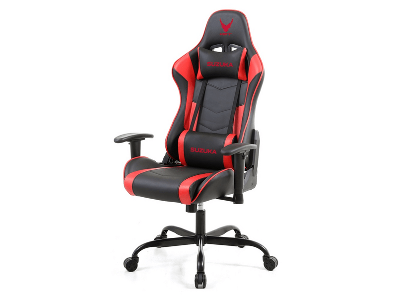 Varr Suzuka Gamer szék, fekete-piros