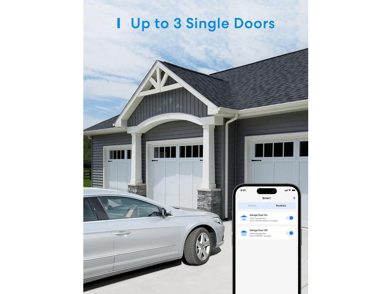 Meross MSG200HK-EU Okos WiFi Garázskapu nyitó