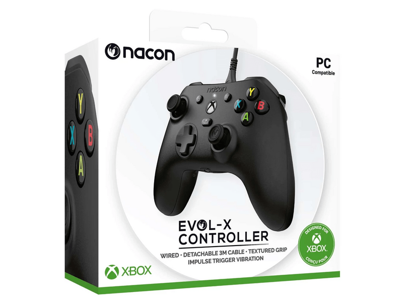 Nacon Evol-X žičani kontroler, crni