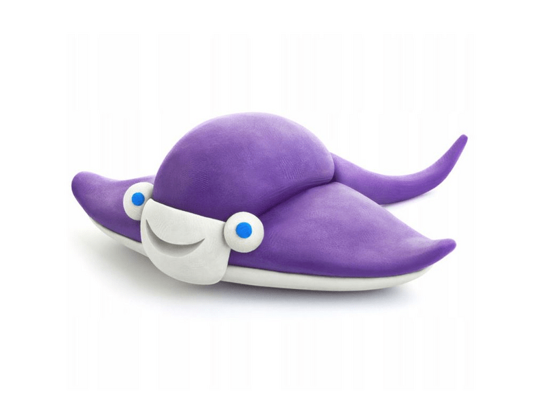 Hey Clay 1-es gyurma szett - Rája (50128CEE)