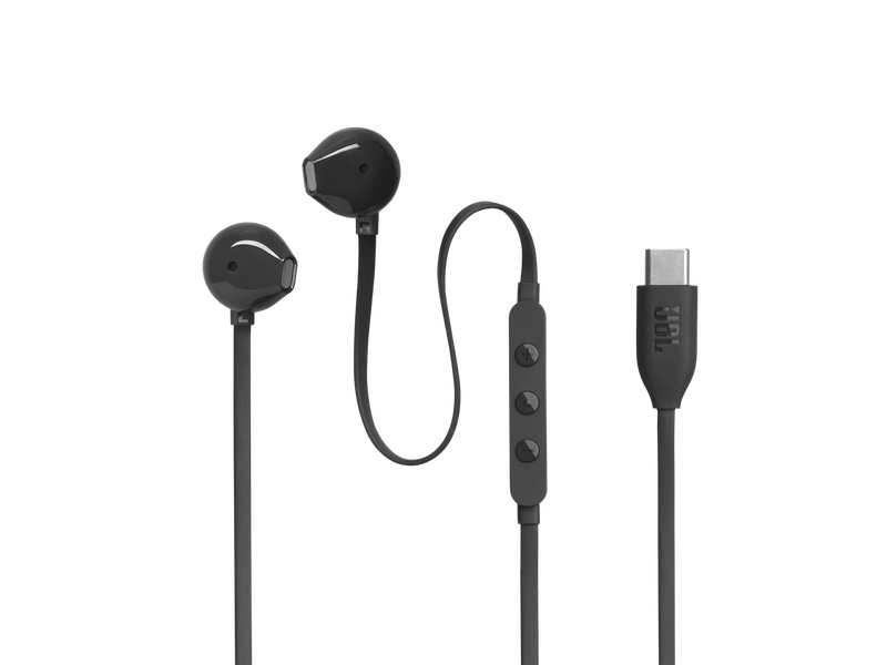 JBL Tune 305C USB-C žičane slušalice, crne