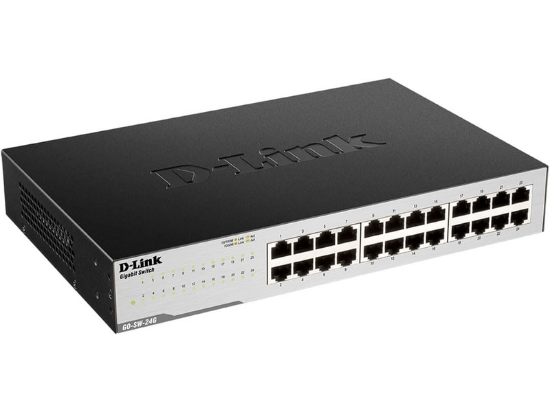D-Link GO-SW-24G/E 24x1000Mbps Asztali Switch