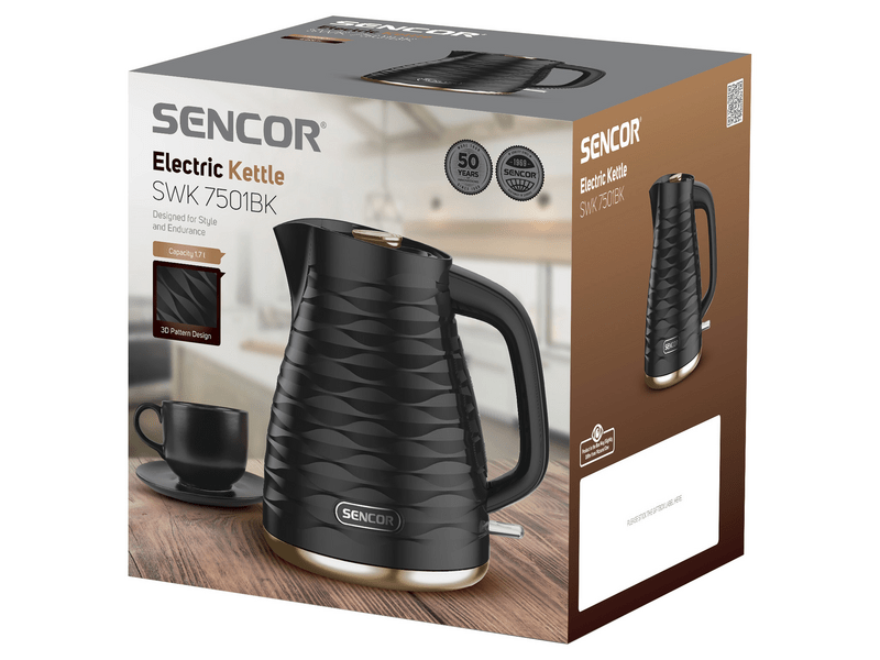 Sencor SWK 7501BK Vízforraló, fekete