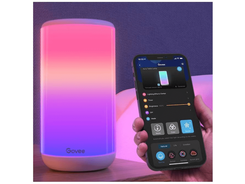 Govee Aura RGBIC Asztali hangulatlámpa (H6052)