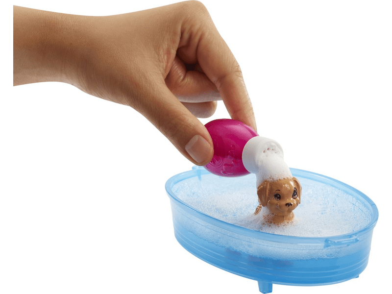 Barbie Kutyus fürdető szett (GDJ37)