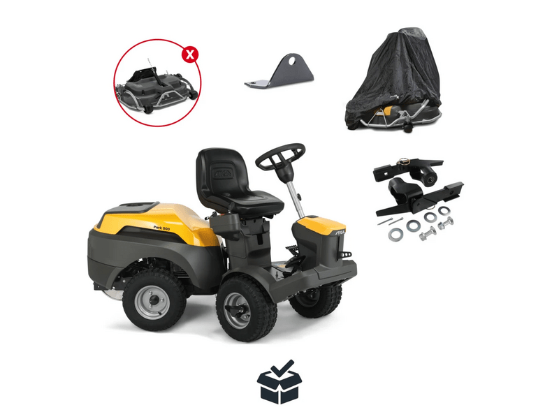 Stiga Park 500 frontkaszás fűnyíró traktor (2F6120545/ST2)