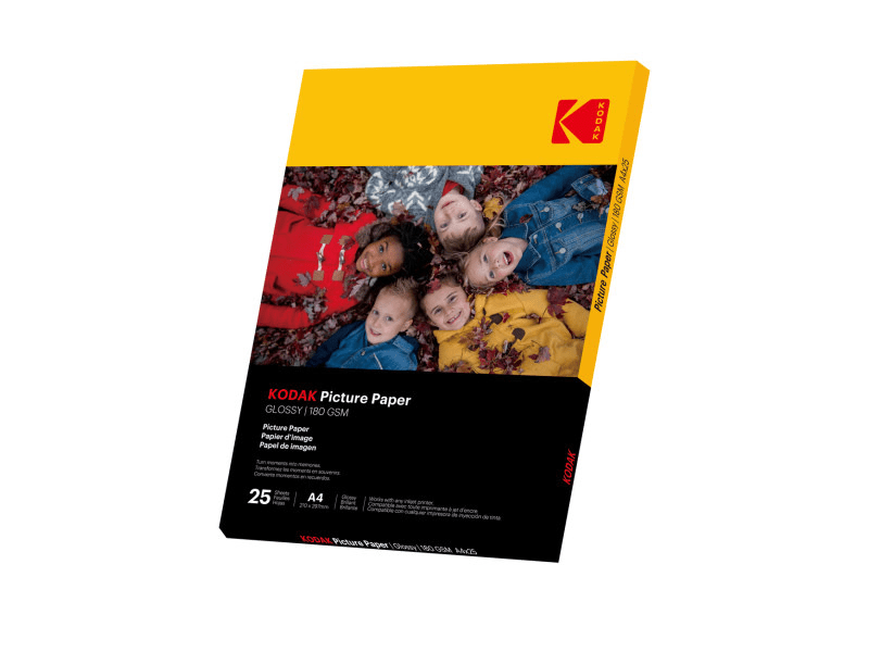 Kodak Picture High Gloss A4 fotópapír, 180 g, 25 db (KO-9891624)